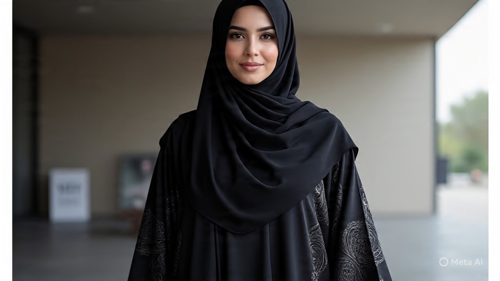 Black Nida Abaya Online Shopping – Shop Elegant Nida Abayas at&nbsp;AbayaKart